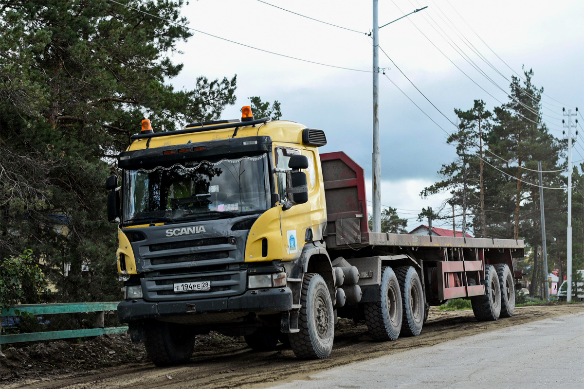 Амурская область, № Е 194 РЕ 28 — Scania ('2004) P420