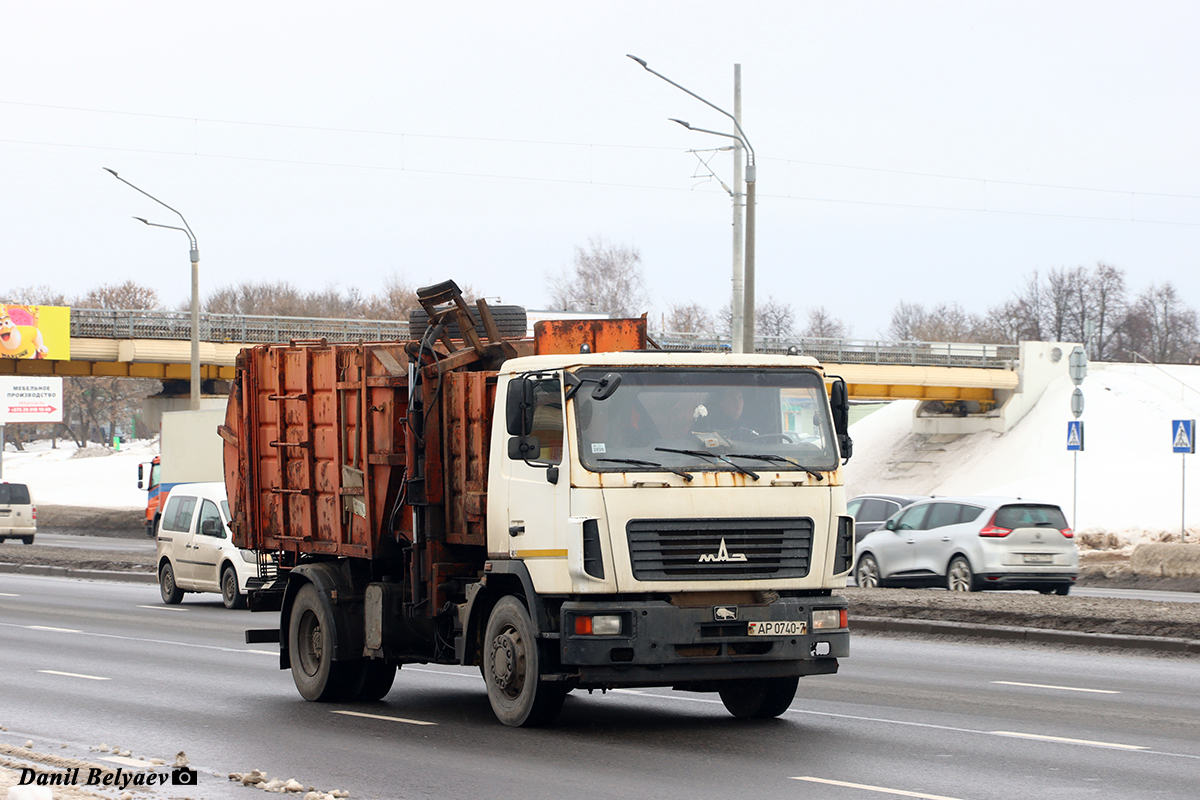 Минск, № АР 0740-7 — МАЗ-5340 (общая модель)