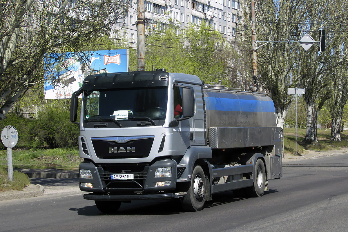 Днепропетровская область, № АЕ 3981 КІ — MAN TGS Euro 6 (Общая модель)