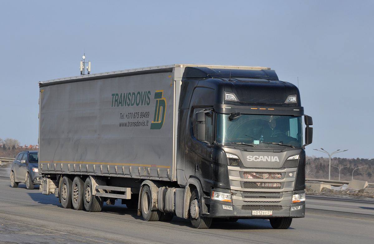 Чувашия, № О 012 ЕС 21 — Scania ('2016) R500
