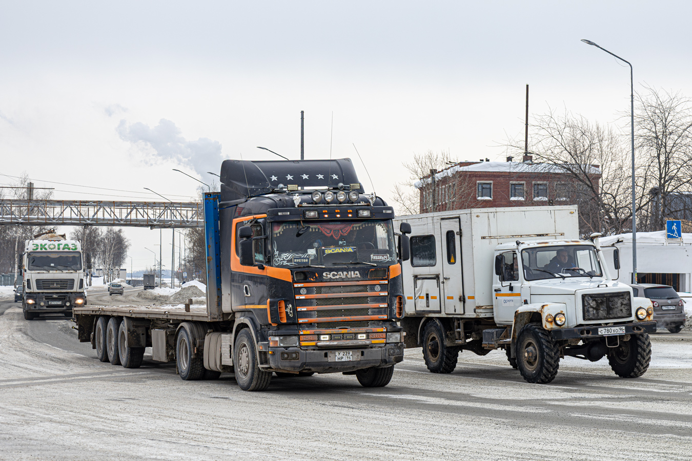 Свердловская область, № У 239 НР 96 — Scania ('1996) R124L