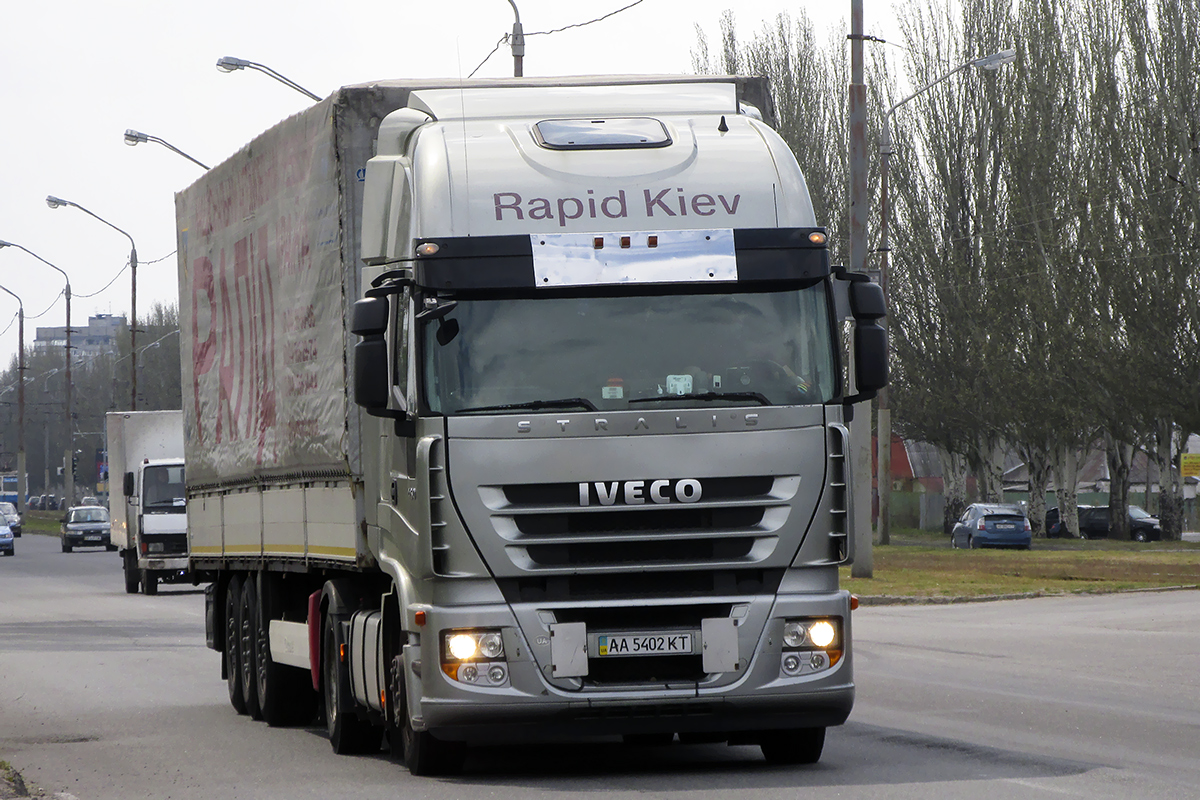 Киев, № АА 5402 КТ — IVECO Stralis ('2007) 450