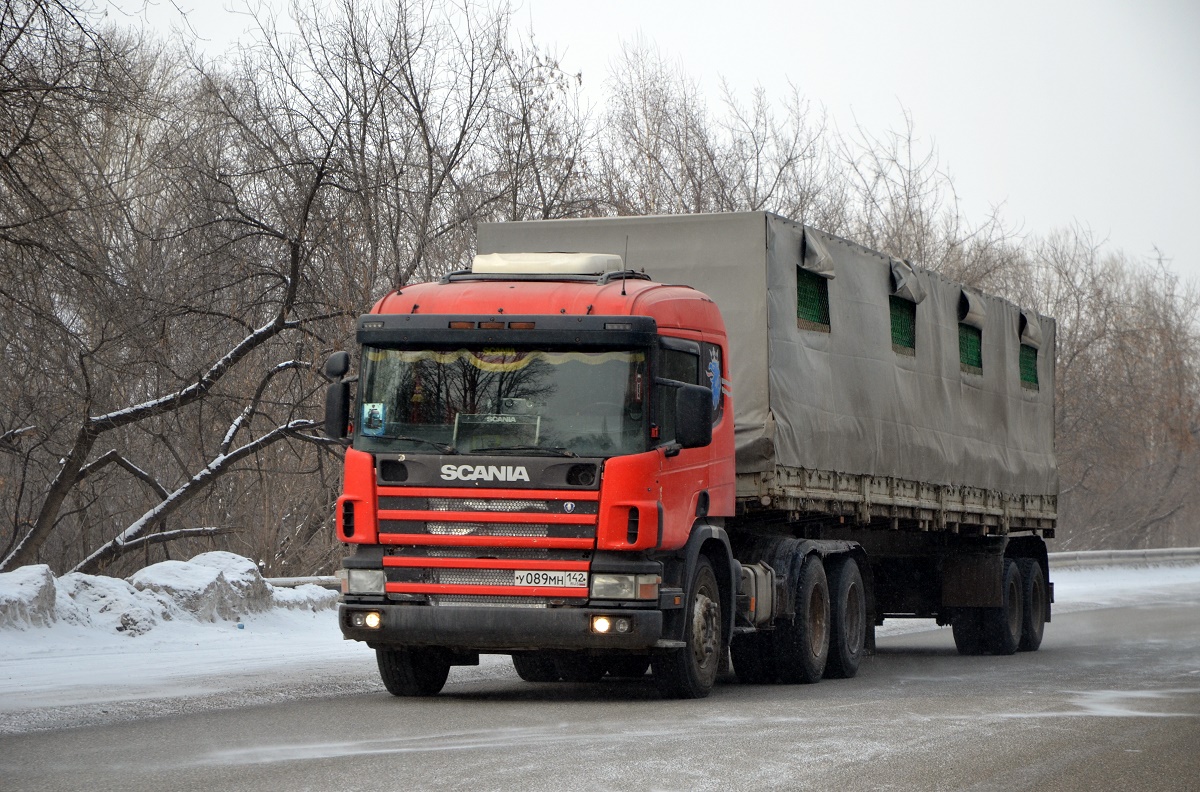 Кемеровская область, № У 089 МН 142 — Scania ('1996) P114G