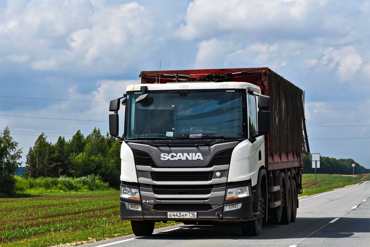 Татарстан, № Е 443 НР 716 — Scania ('2016) P410
