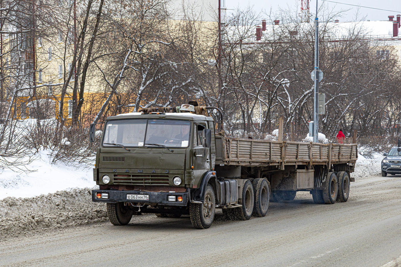 Свердловская область, № Е 063 НН 96 — КамАЗ-5410