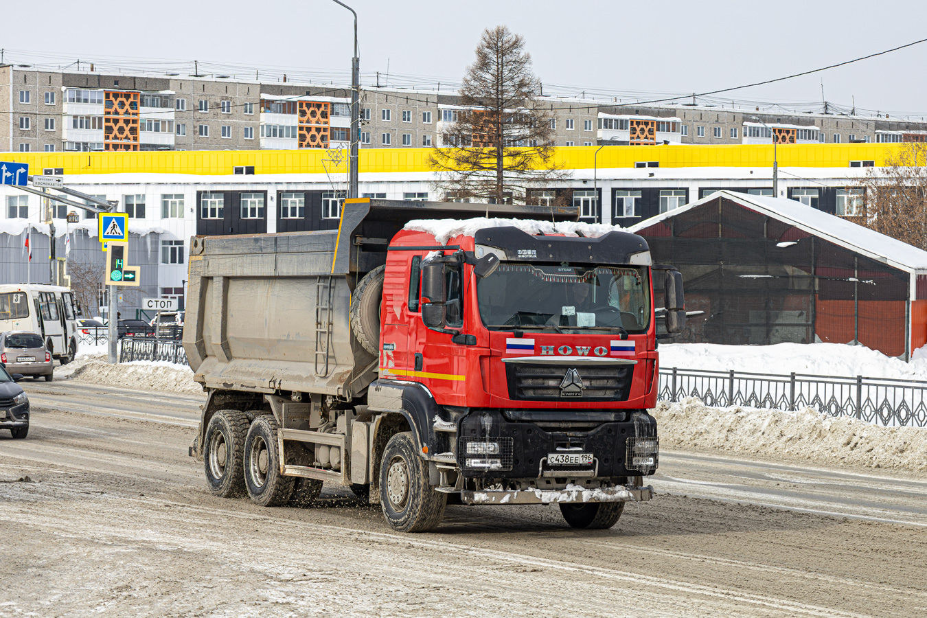 Свердловская область, № С 438 ЕЕ 196 — Howo T5G ZZ3257