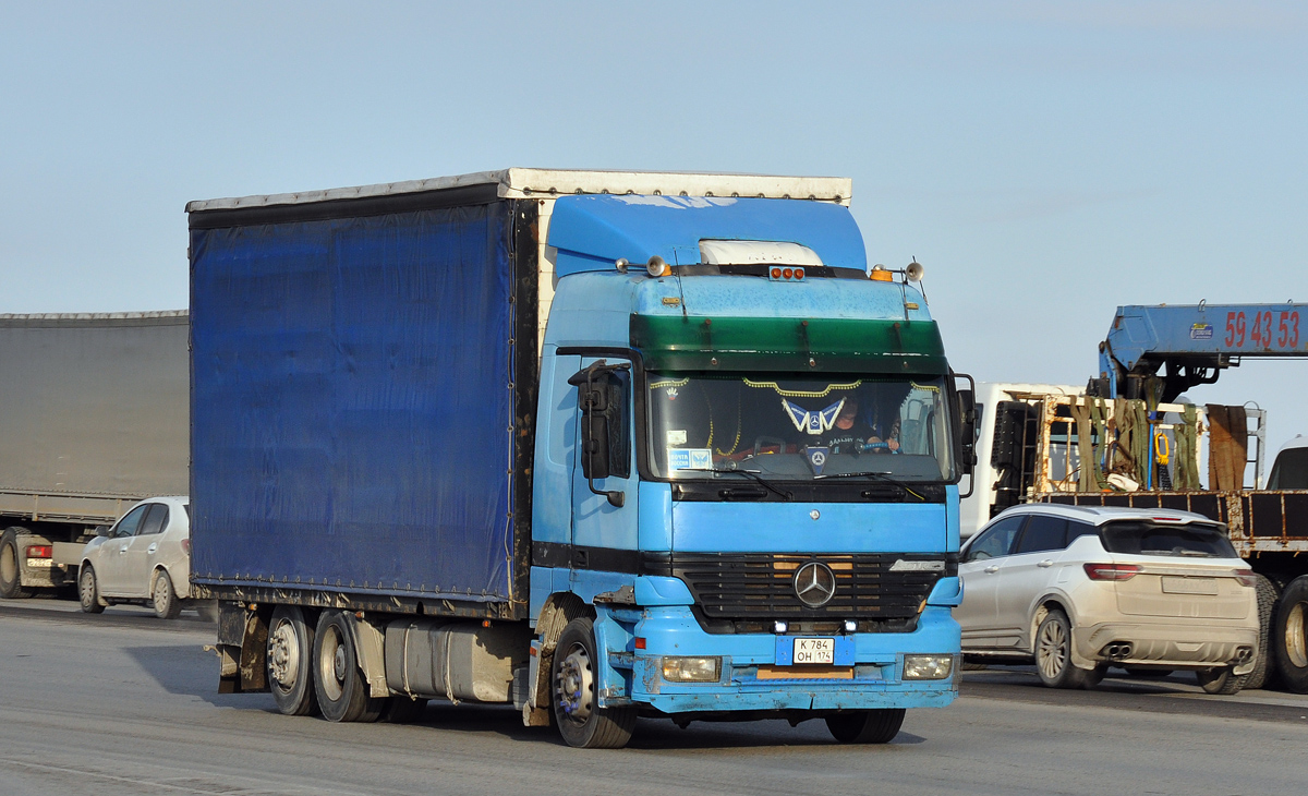 Челябинская область, № К 784 ОН 174 — Mercedes-Benz Actros ('1997) 2540