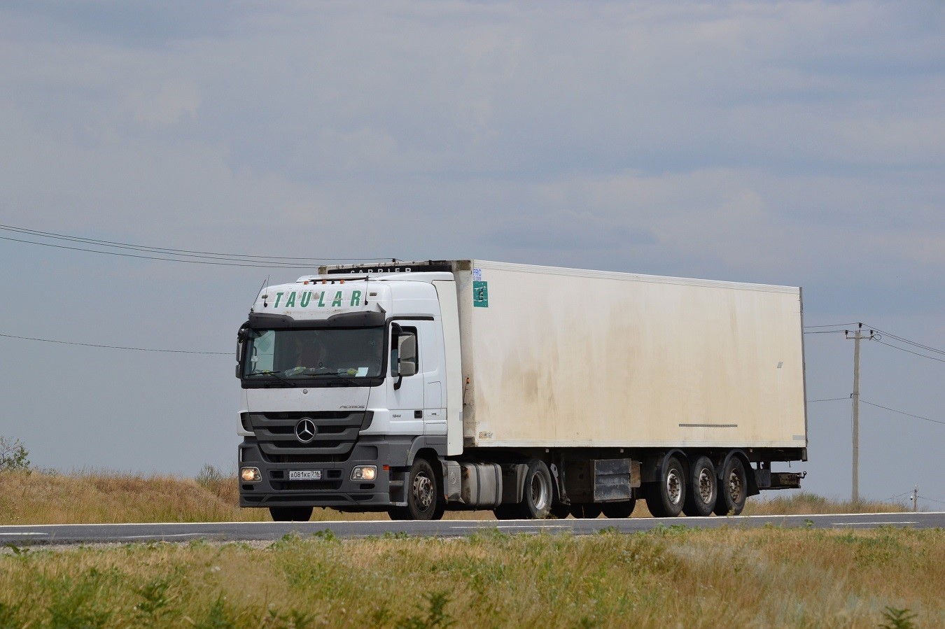 Татарстан, № А 081 КЕ 716 — Mercedes-Benz Actros '09 1844 [Z9M]
