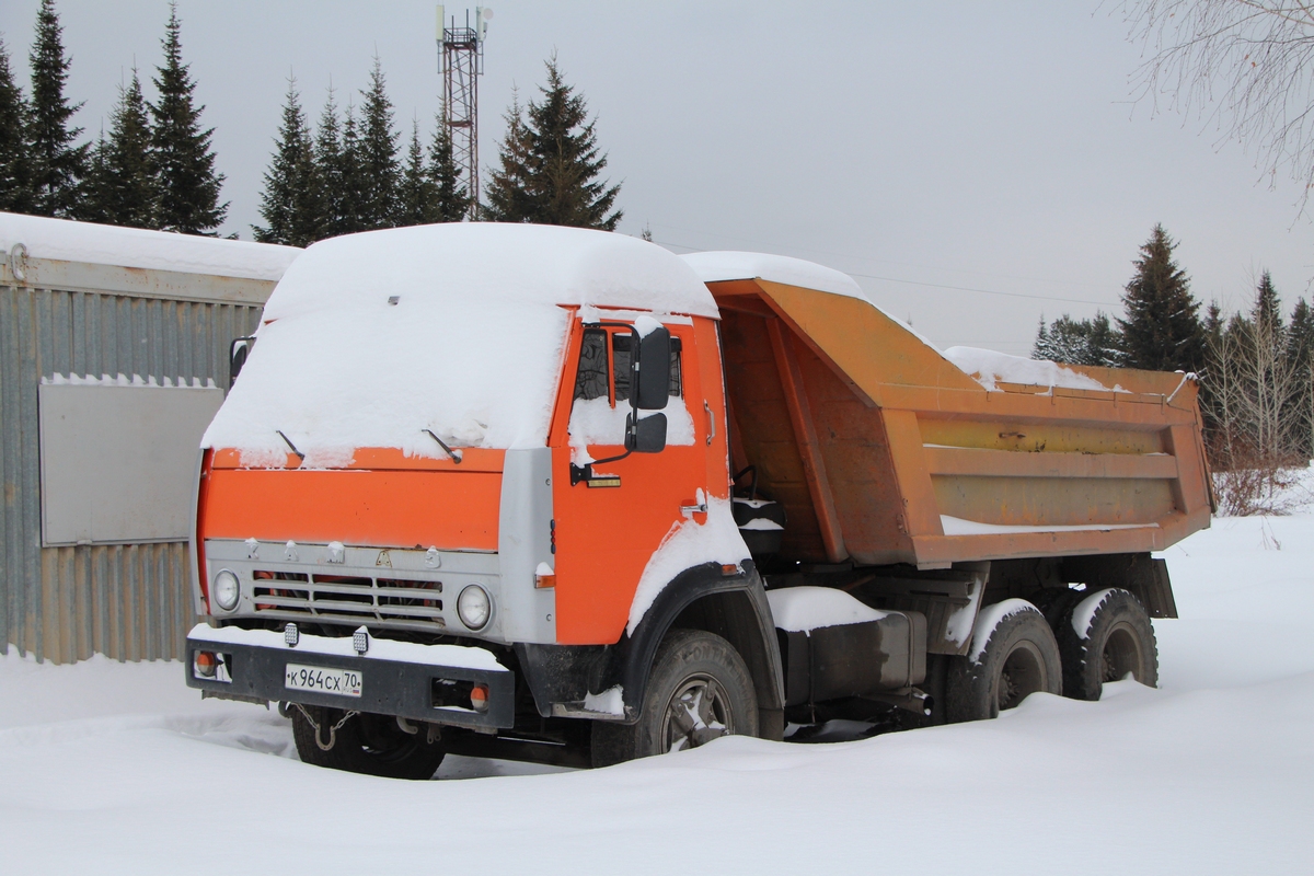 Томская область, № К 964 СХ 70 — КамАЗ-55111 (общая модель)