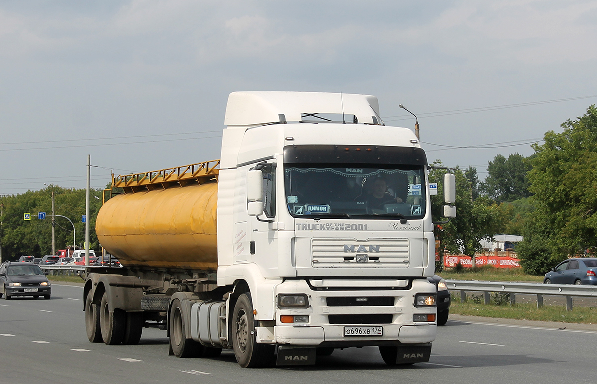 Челябинская область, № О 696 ХВ 174 — MAN TGA 18.460