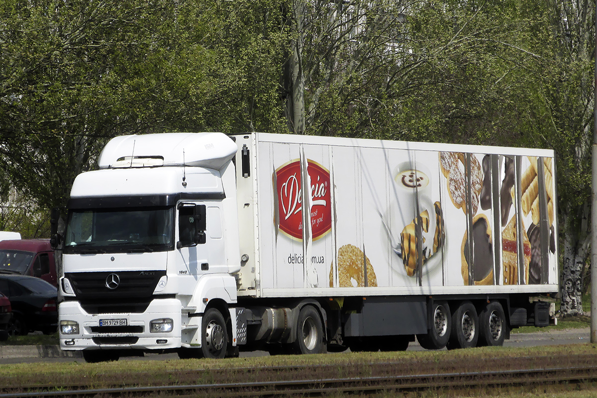 Сумская область, № ВМ 9729 ВН — Mercedes-Benz Axor 1840