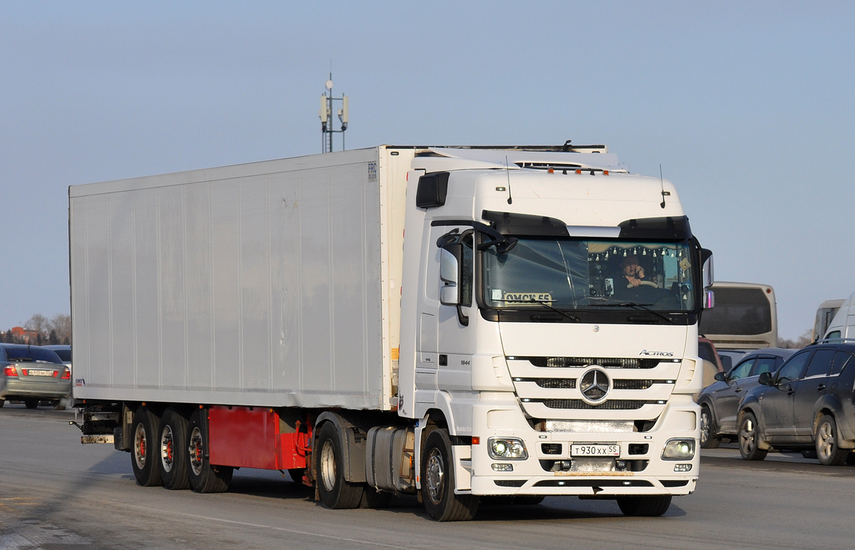 Омская область, № Т 930 ХХ 55 — Mercedes-Benz Actros ('2009) 1844