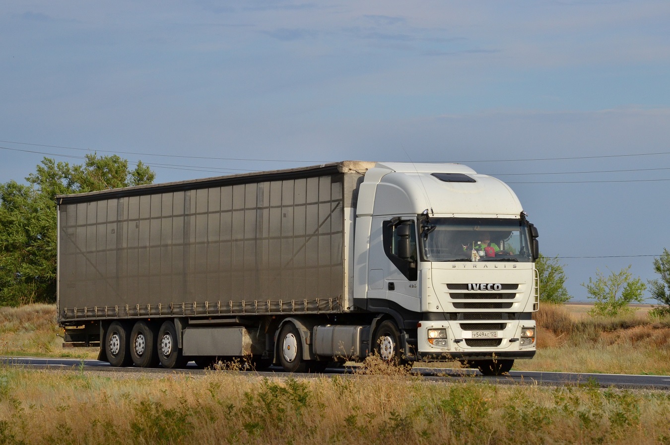 Краснодарский край, № У 549 АС 123 — IVECO Stralis ('2007) 450