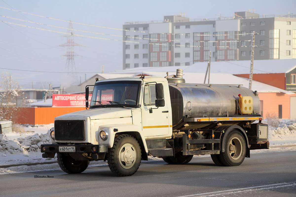 Саха (Якутия), № К 601 КТ 14 — ГАЗ-3309