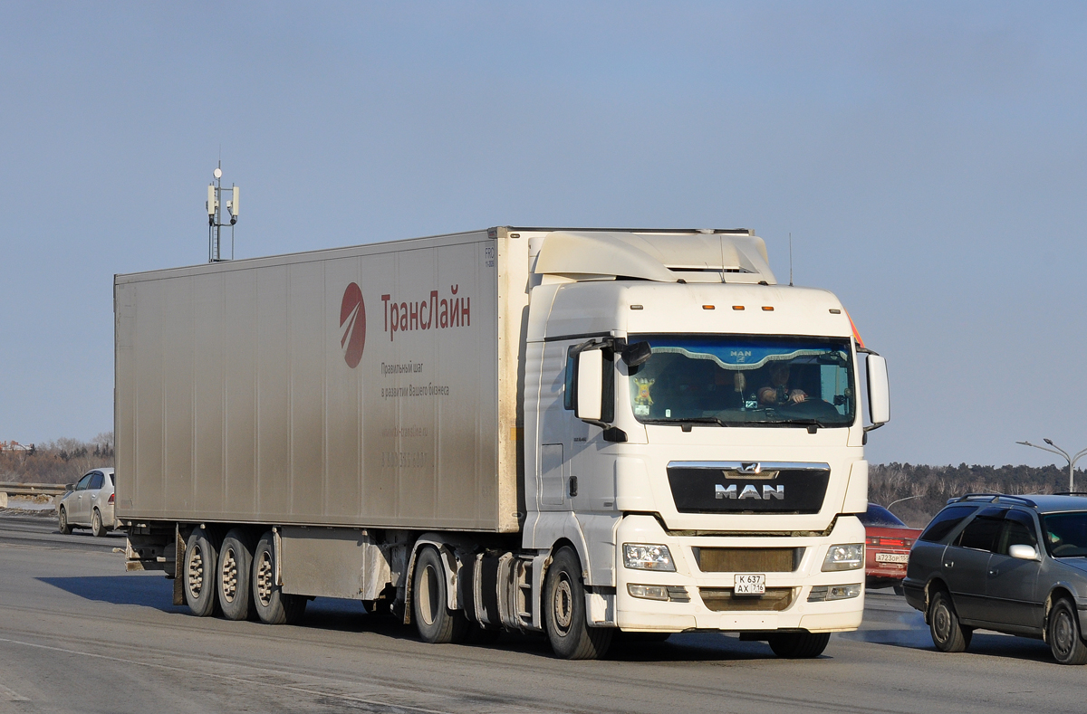 Татарстан, № К 637 АХ 716 — MAN TGX ('2007) 18.480