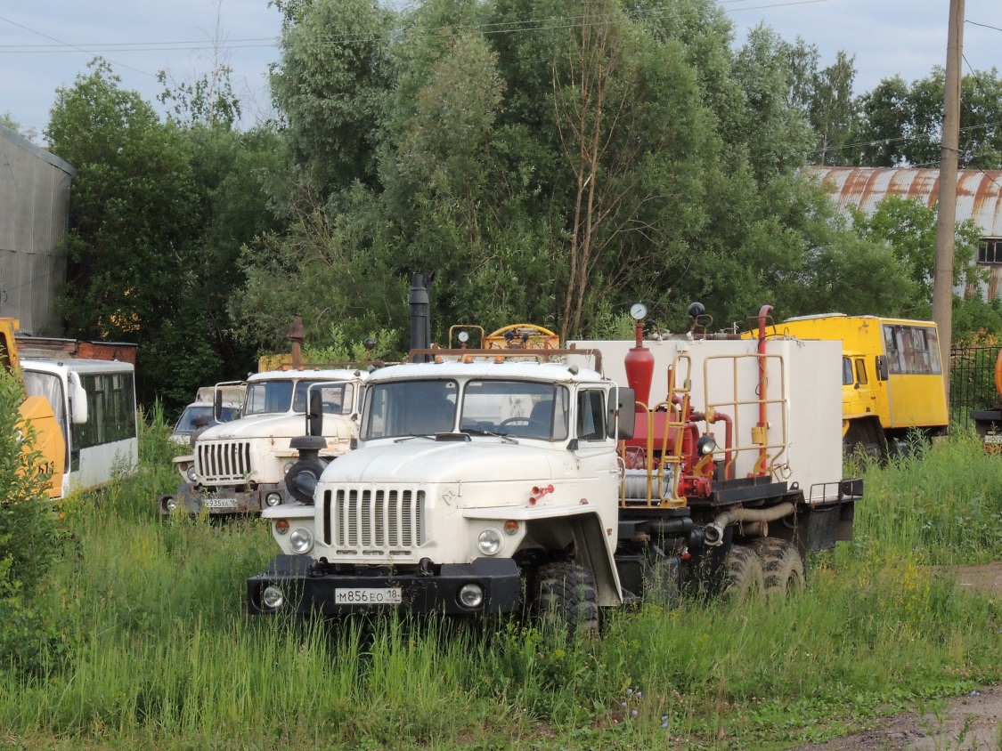 Удмуртия, № М 856 ЕО 18 — Урал-4320-40
