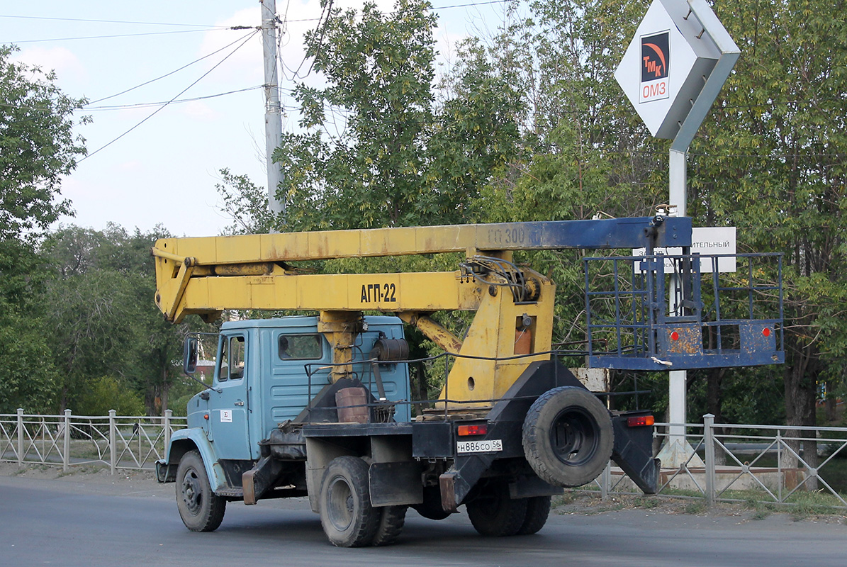 Оренбургская область, № Н 886 СО 56 — ЗИЛ-433362
