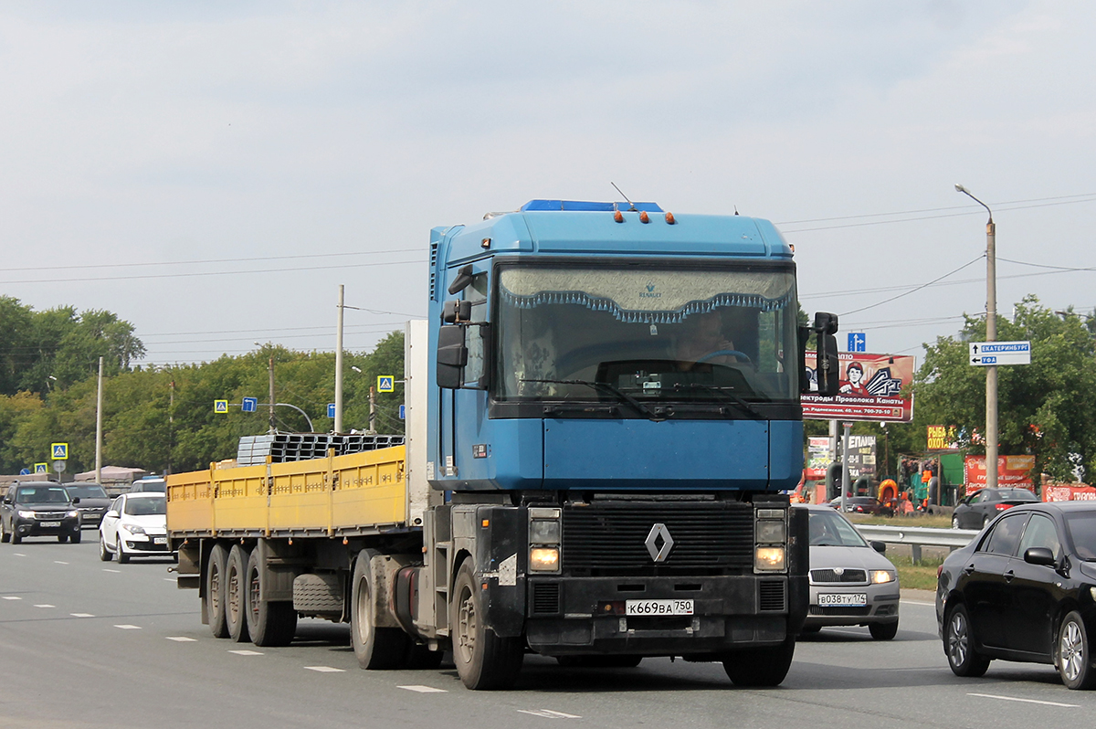 Челябинская область, № К 669 ВА 750 — Renault Magnum AE ('1990)