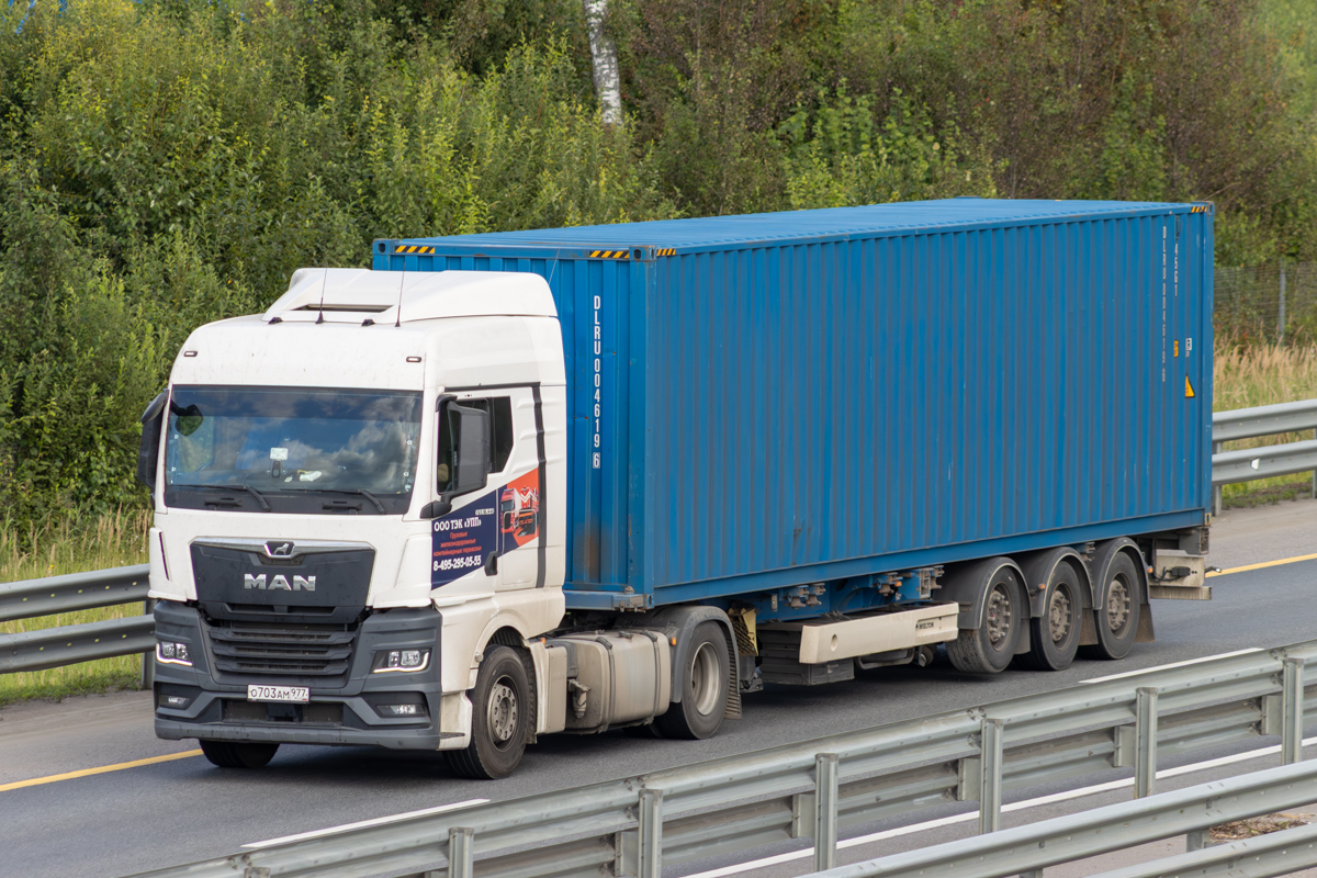 Москва, № О 703 АМ 977 — MAN TGX ('2020) 18.440