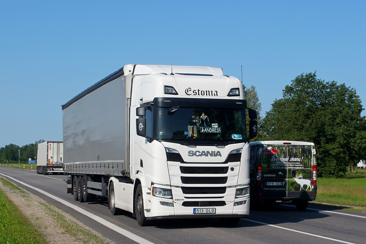 Эстония, № 513 GLG — Scania ('2016) R-Series (общ. м)