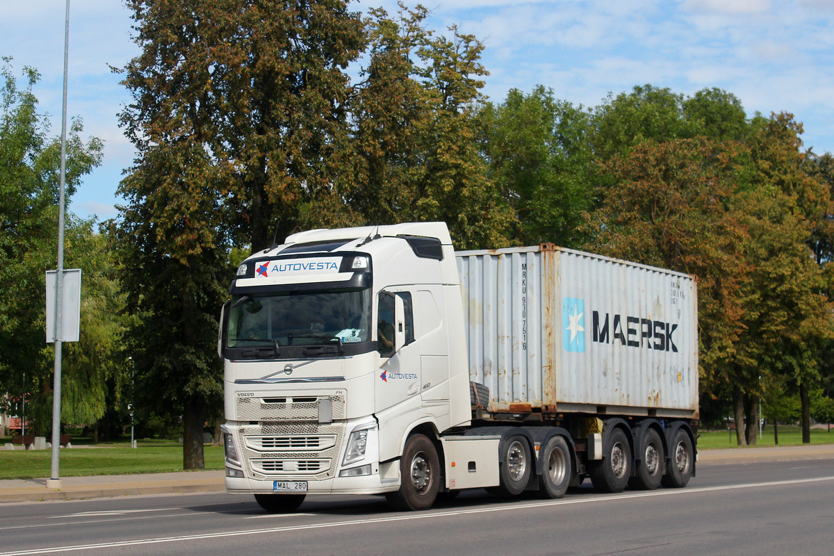 Литва, № MAL 280 — Volvo ('2012) FH.460
