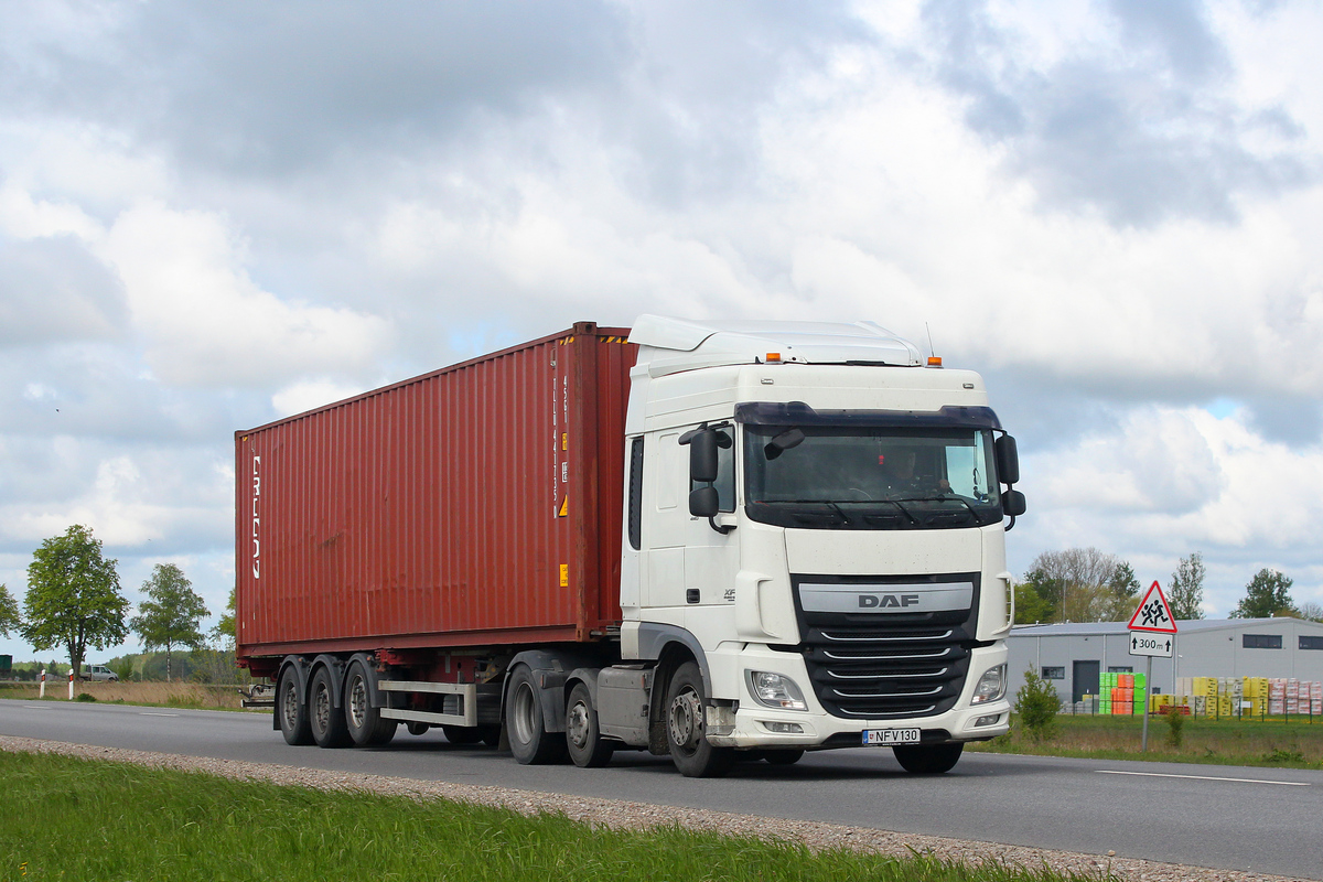 Литва, № NFV 130 — DAF XF Euro6 FTP