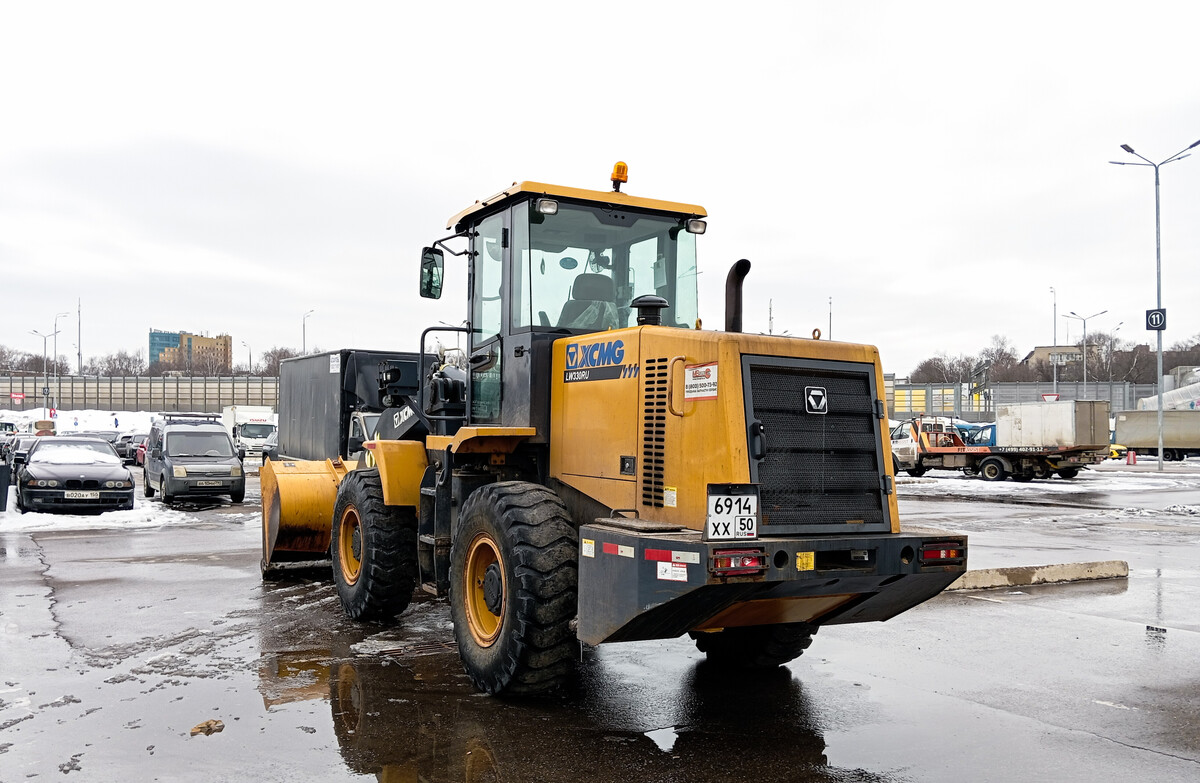Московская область, № 6914 ХХ 50 — XCMG LW300 (общая модель)