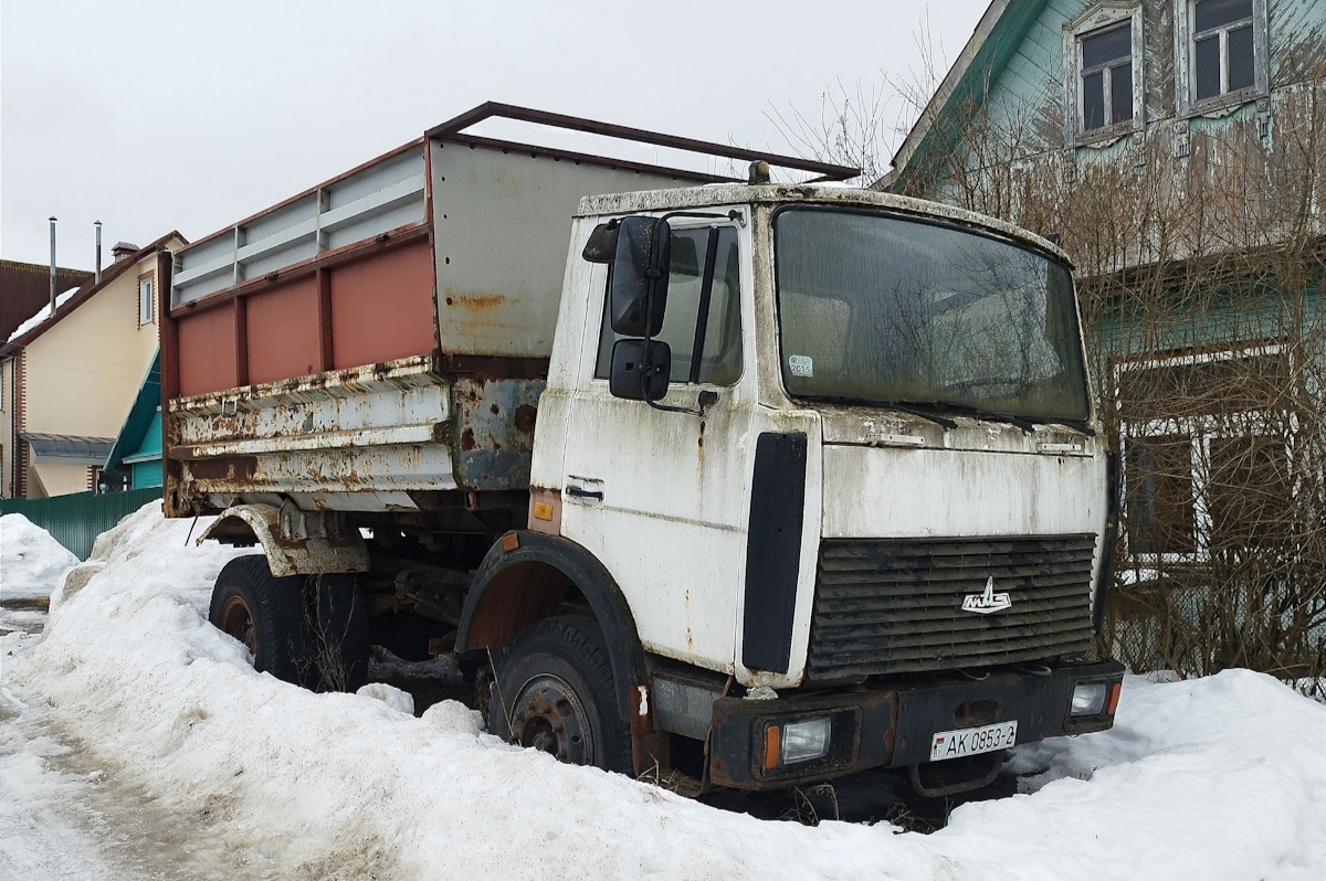 Витебская область, № АК 0853-2 — МАЗ-5551 (общая модель)