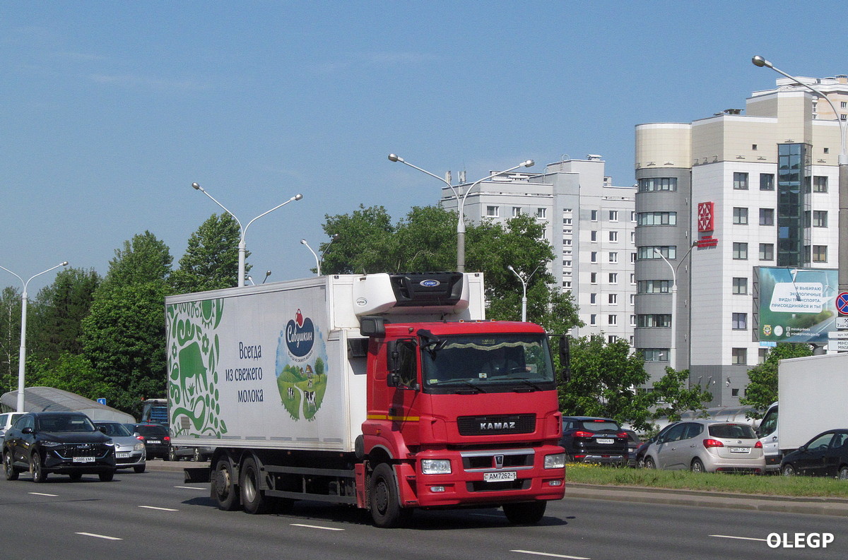 Брестская область, № АМ 7262-1 — КамАЗ-65208-S5(87)