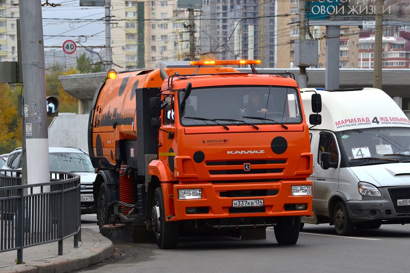 Волгоградская область, № Н 337 КВ 134 — КамАЗ-53605-50