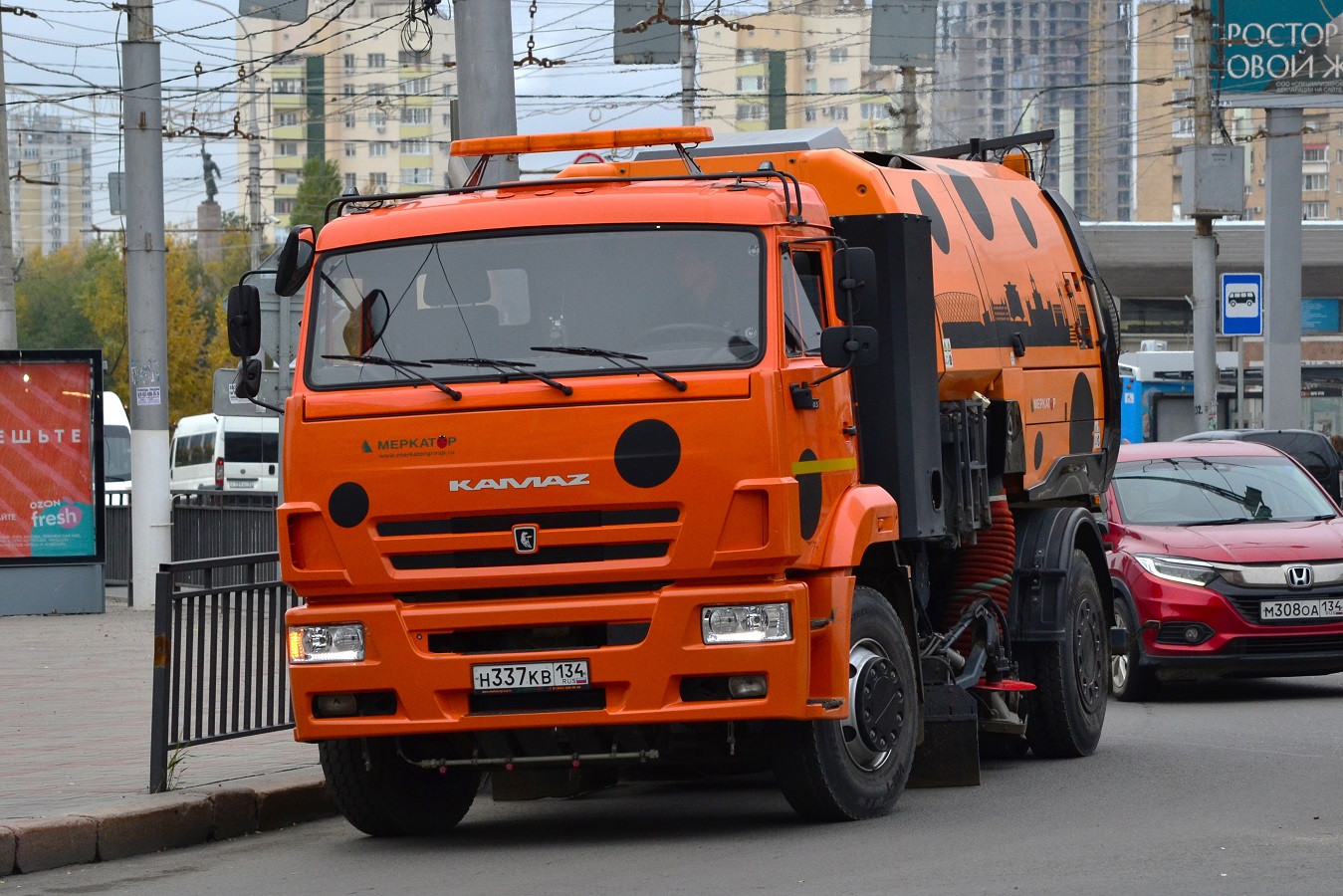 Волгоградская область, № Н 337 КВ 134 — КамАЗ-53605-50