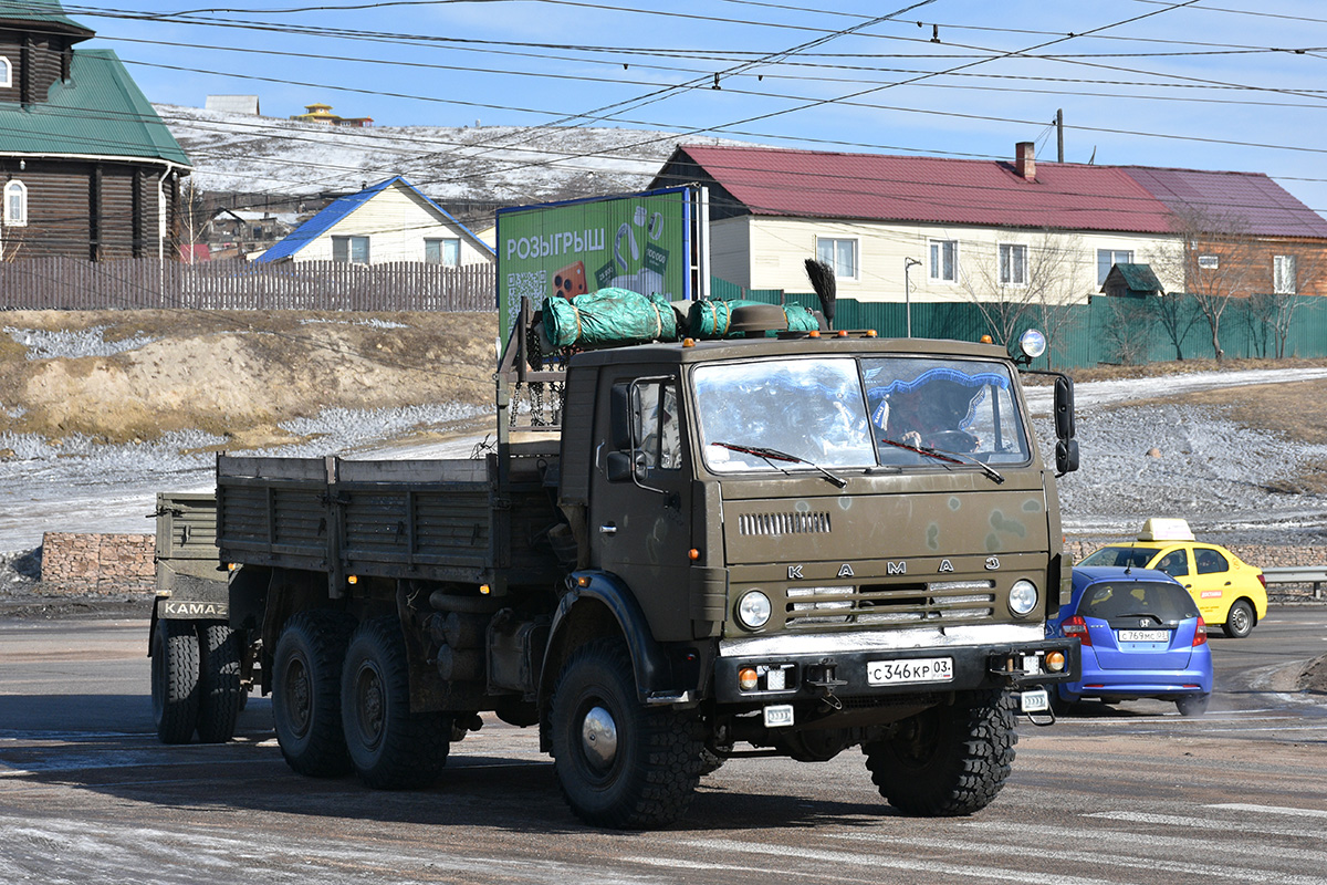 Бурятия, № С 346 КР 03 — КамАЗ-4310