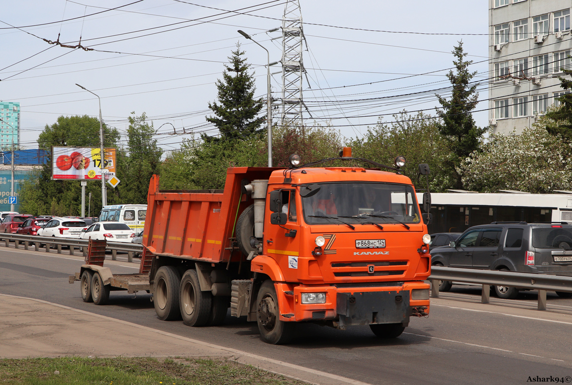 Красноярский край, № Р 868 НС 124 — КамАЗ-65115-A4(23)