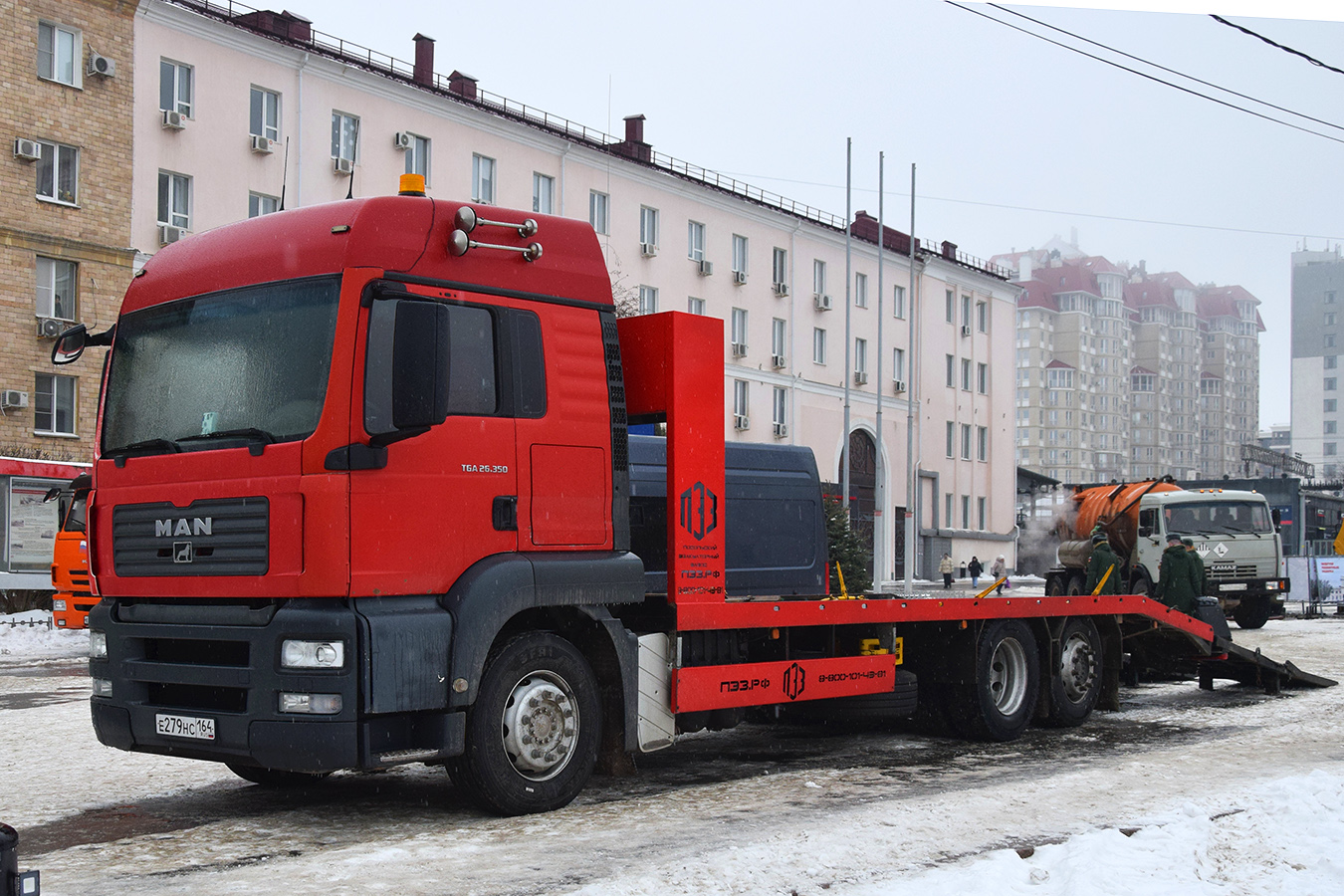 Саратовская область, № Е 279 НС 164 — MAN TGA 26.350