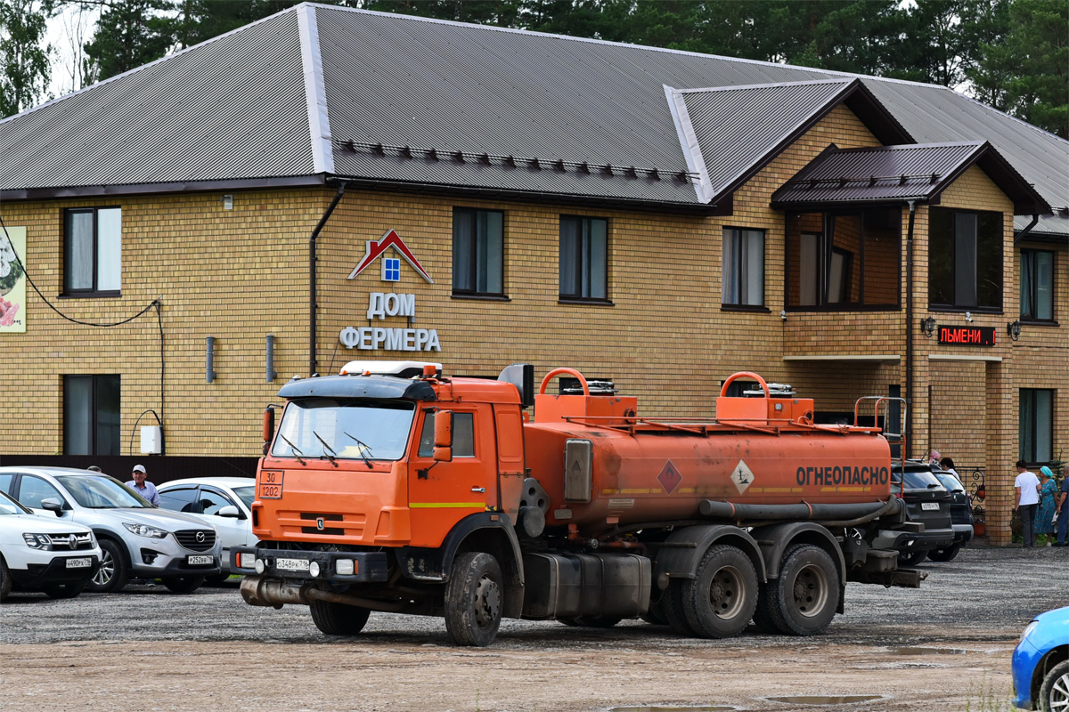 Татарстан, № О 348 РК 716 — КамАЗ-65115 (общая модель)