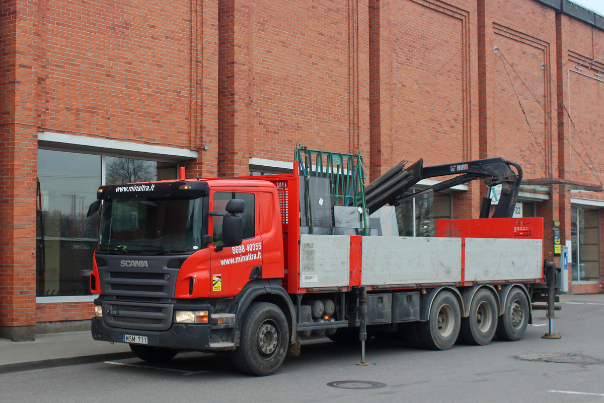 Литва, № MSM 711 — Scania ('2004) P380