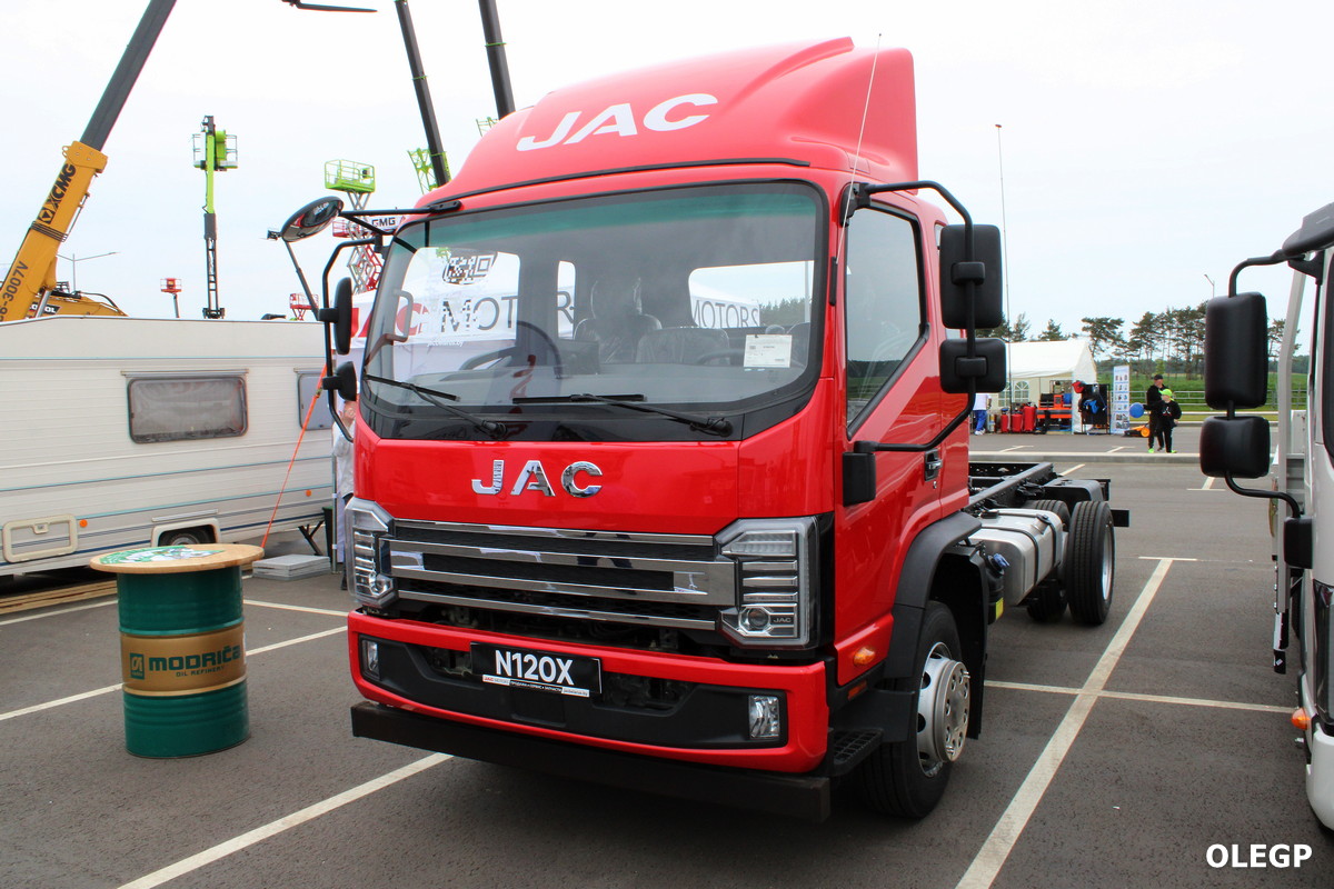 Минск, № (BY-7) Б/Н 0362 — JAC N120X; Минск — Выставка "БЕЛАГРО-2025"; Транспортные средства без номеров (Минск); Новая техника (Минск)