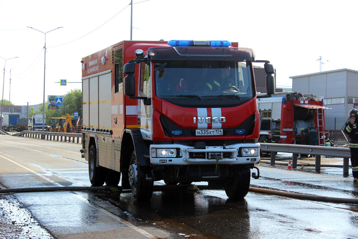 Челябинская область, № Н 335 ХТ 174 — IVECO-AMT EuroCargo ('2015)
