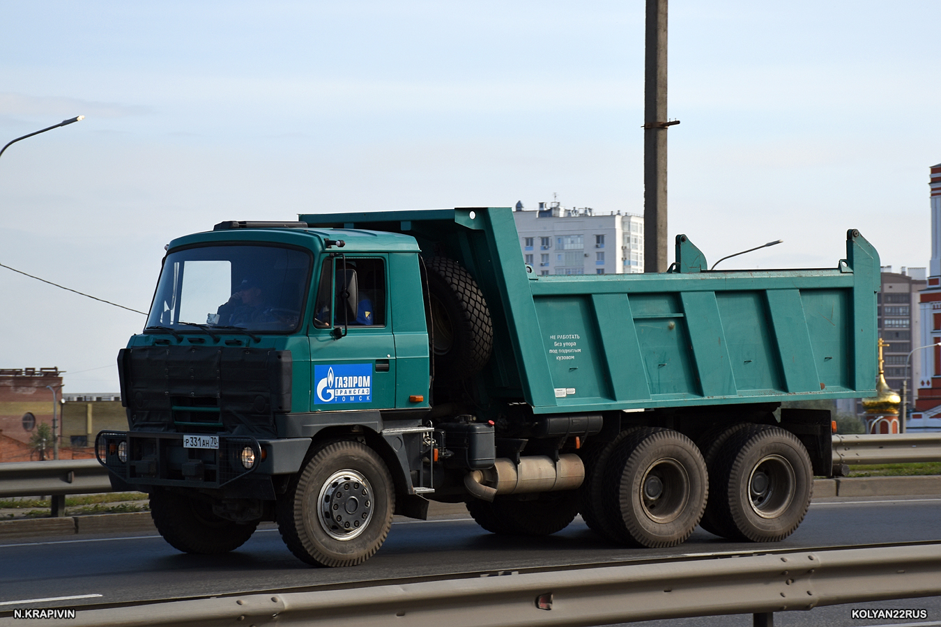 Алтайский край, № Р 331 АН 70 — Tatra 815-250S01