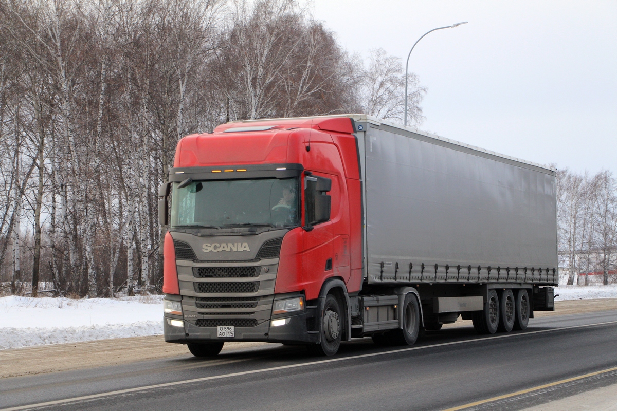 Челябинская область, № О 596 АО 774 — Scania ('2016) R440