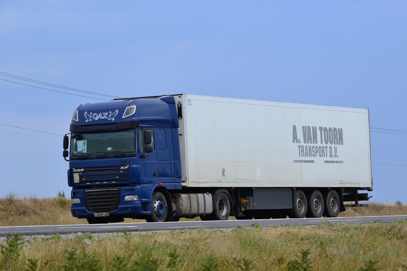 Азербайджан, № 34-BF-435 — DAF XF Euro6 FT