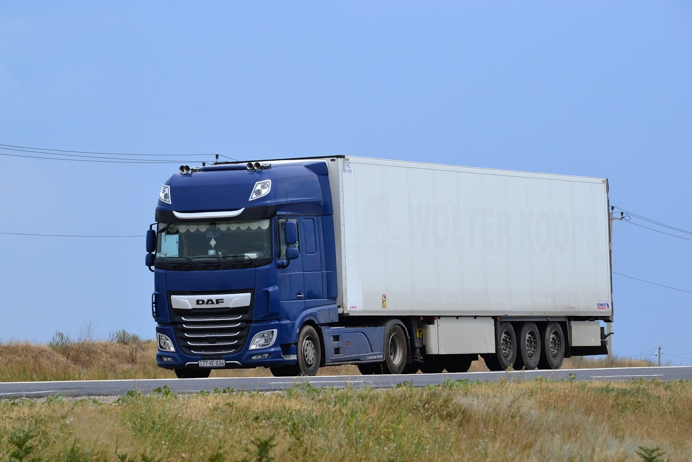 Азербайджан, № 77-VE-934 — DAF XF Euro6 FT