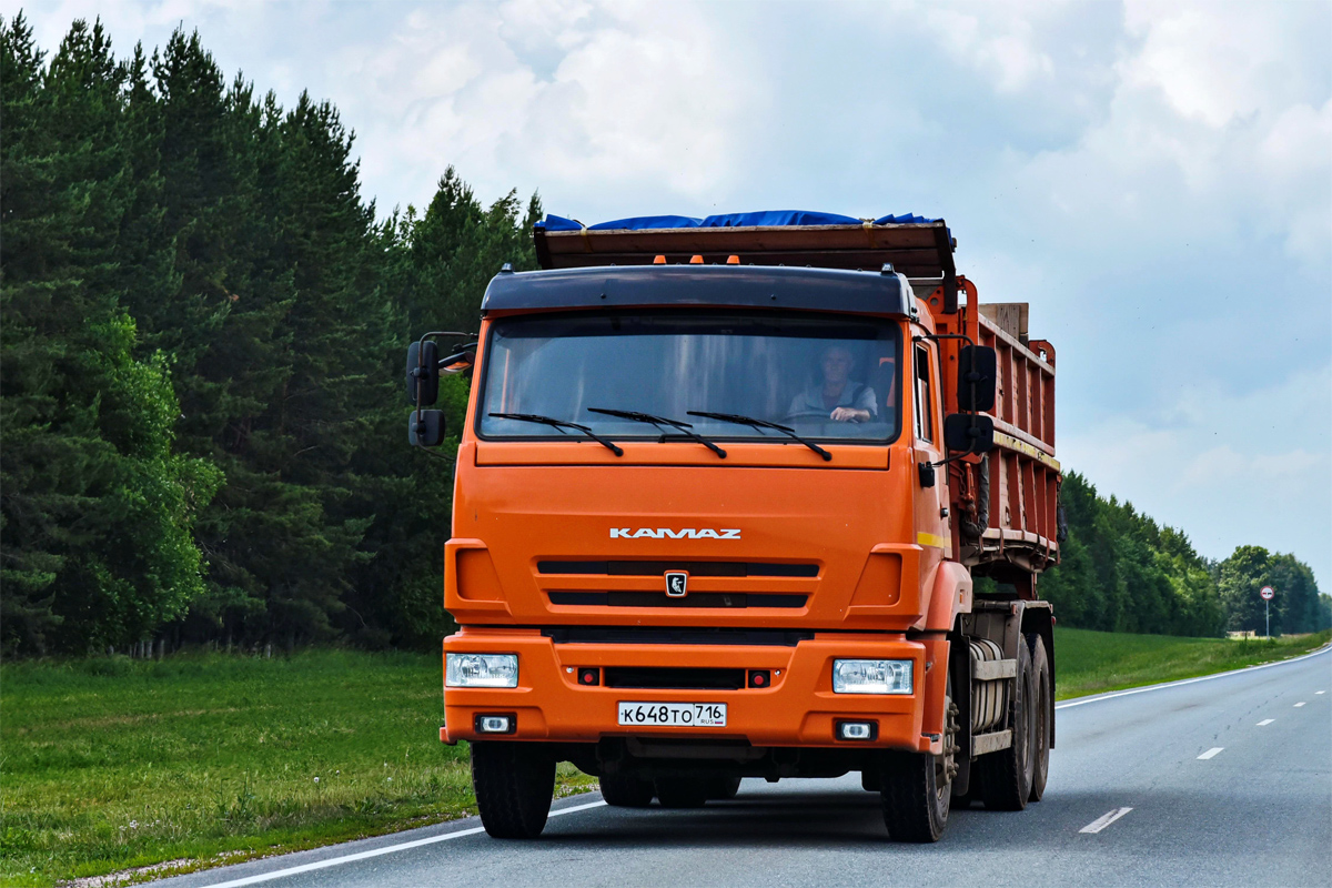 Татарстан, № К 648 ТО 716 — КамАЗ-65115-50