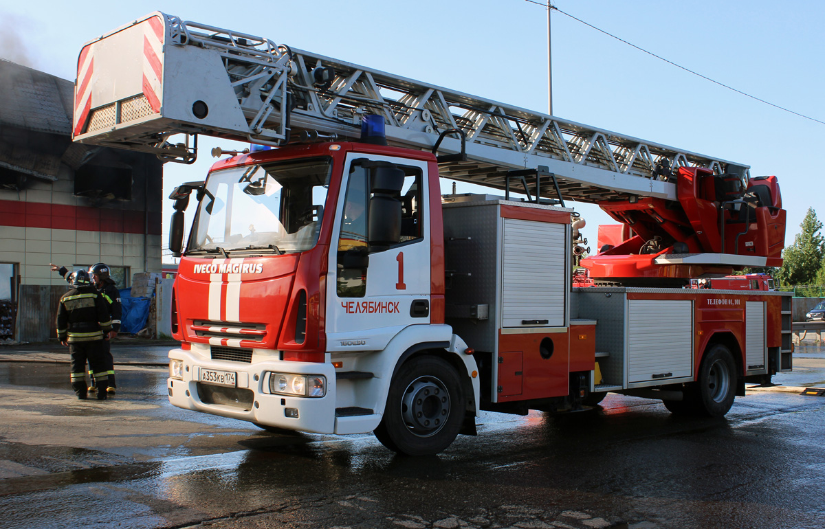Челябинская область, № А 353 КВ 174 — IVECO EuroCargo ('2008)