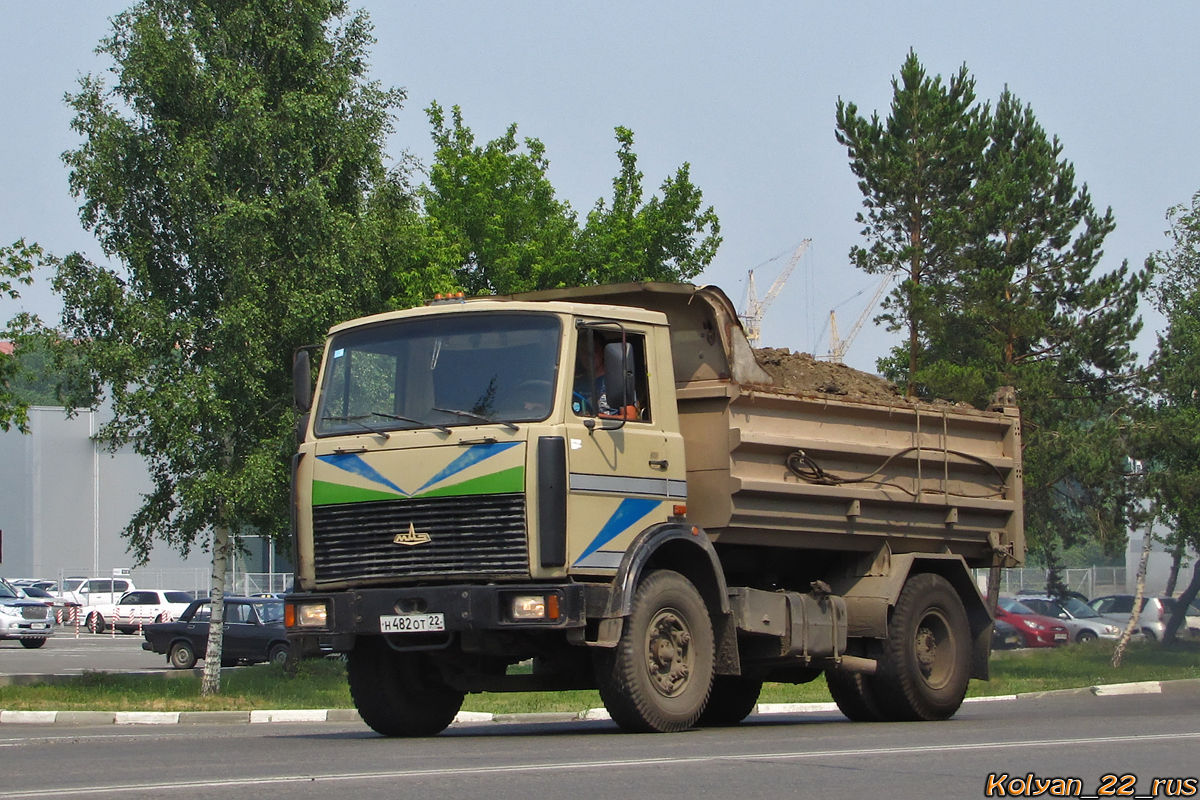 Алтайский край, № Н 482 ОТ 22 — МАЗ-5551 (общая модель)