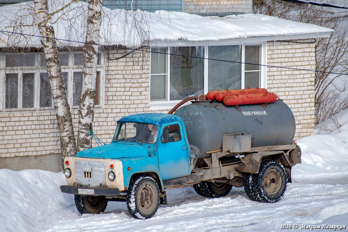 Рязанская область, № Т 911 ЕН 62 — ГАЗ-53-12