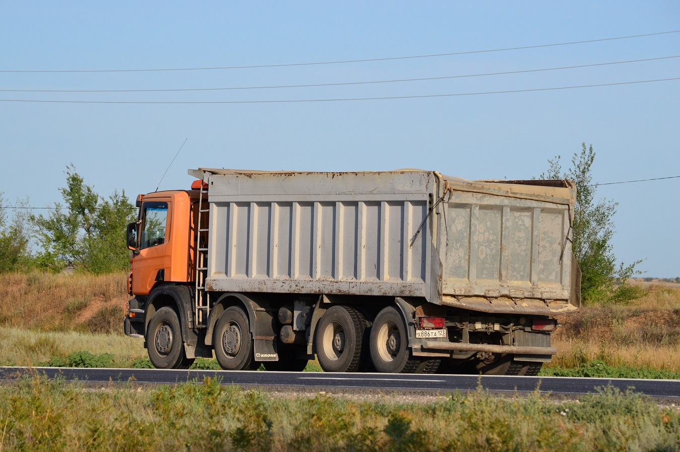 Волгоградская область, № Х 886 ТА 123 — Scania ('2011) P380