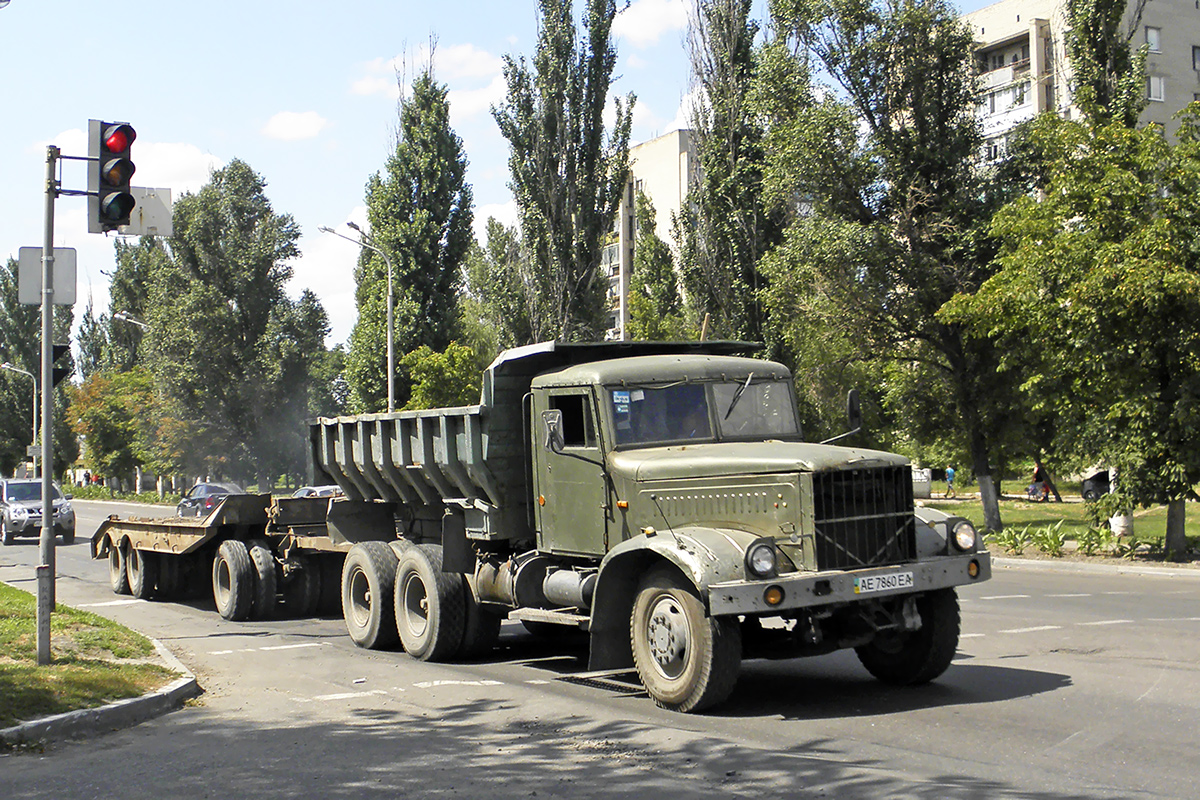 Днепропетровская область, № АЕ 7860 ЕА — КрАЗ-256Б1