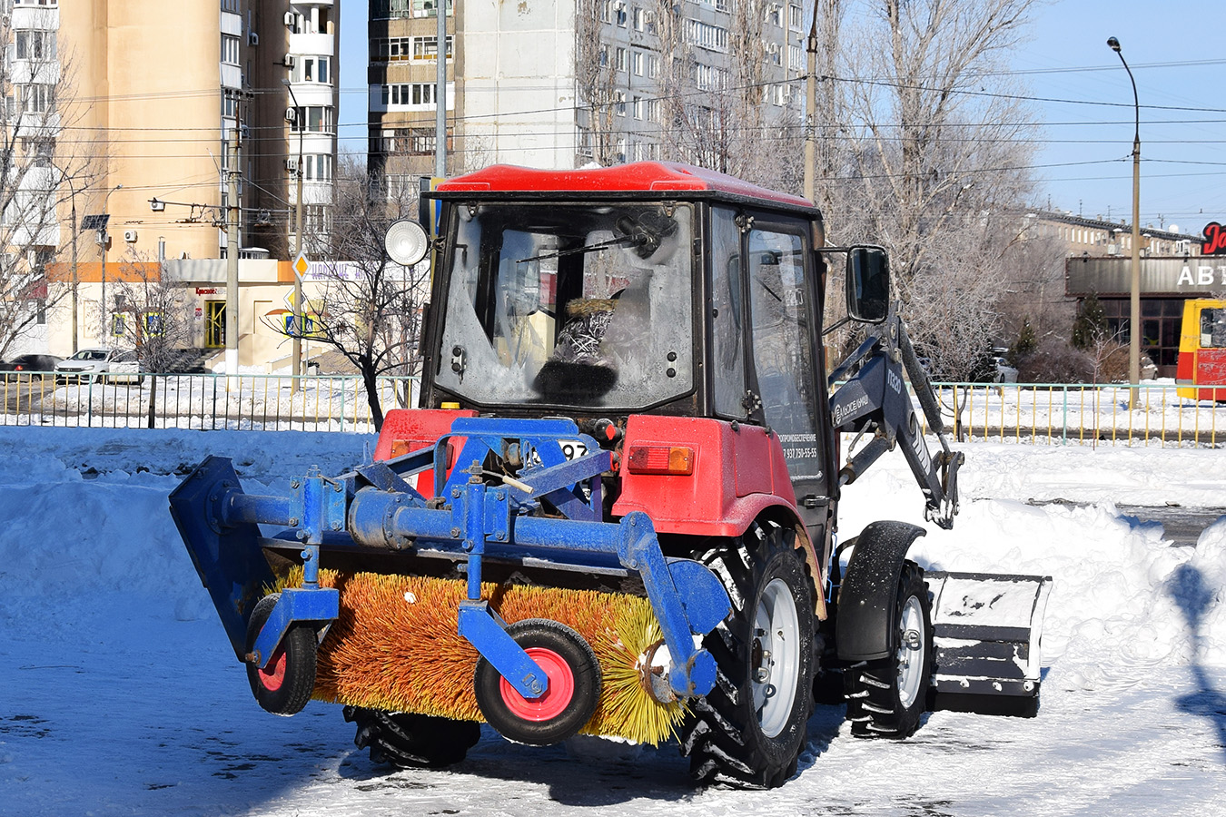 Волгоградская область, № 3993 ЕА 34 — Беларус-320