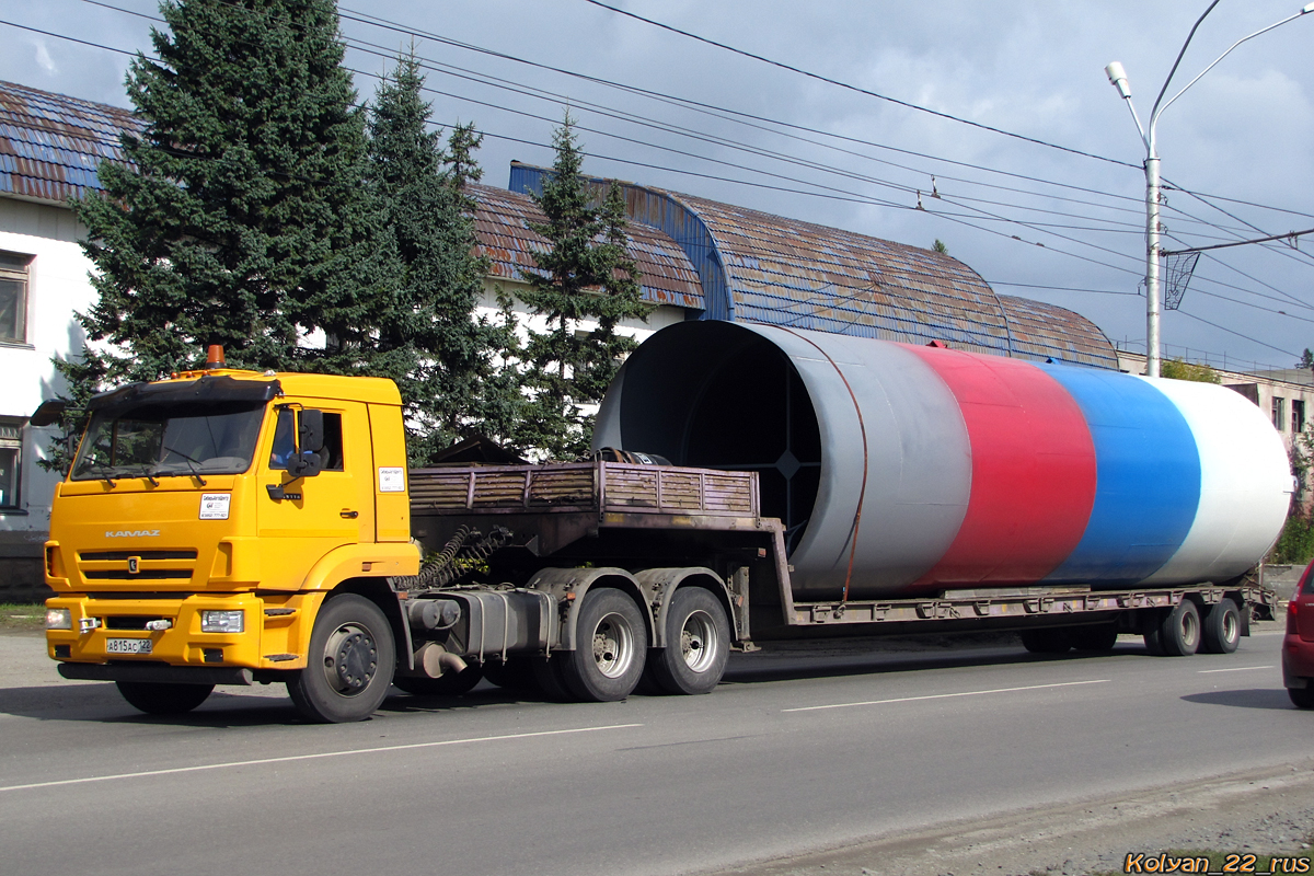 Алтайский край, № А 815 АС 122 — КамАЗ-65116-A5(48)